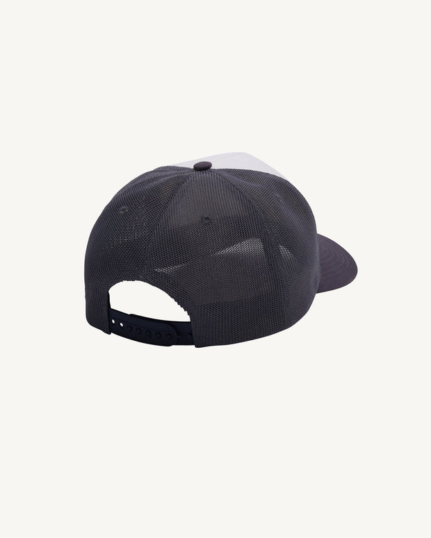 Casquette bicolore à filet Marine/Blanc/Marine Sail