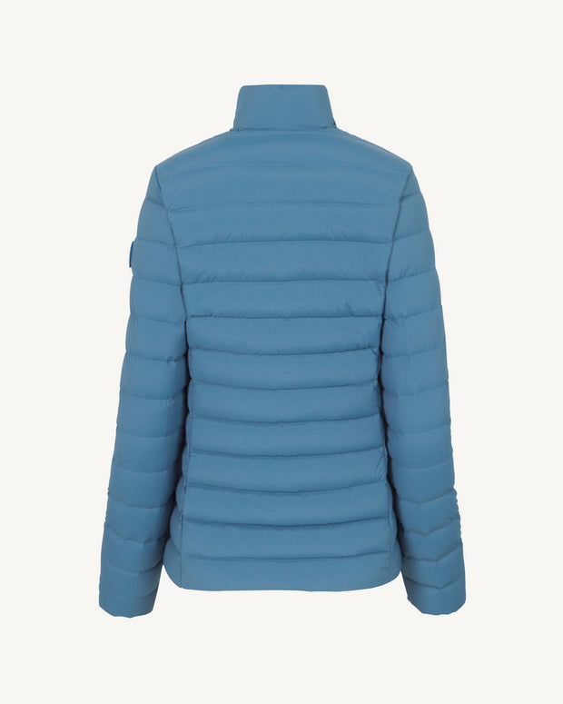 Doudoune stretch légère Bleu jeans Maia