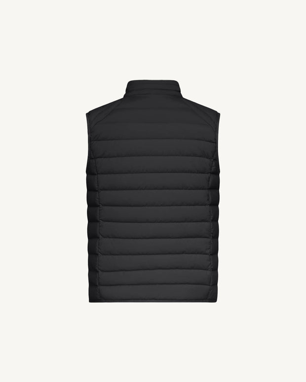 Doudoune sans manches stretch Noir Arafo
