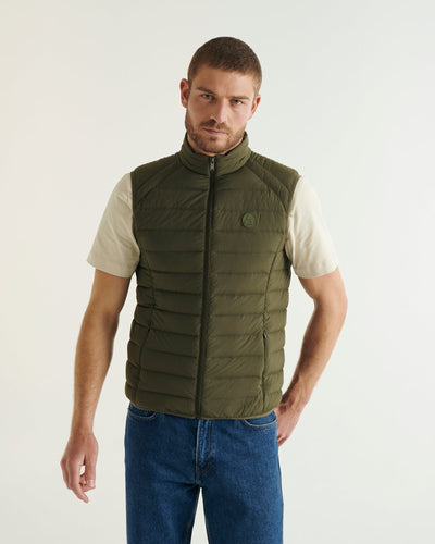 Doudoune sans manches stretch Army Arafo