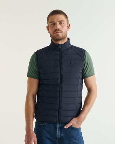 Doudoune sans manches stretch Marine Arafo