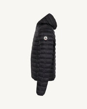 Doudoune légère à capuche Noir Nico