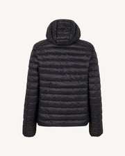Doudoune légère à capuche Noir Nico