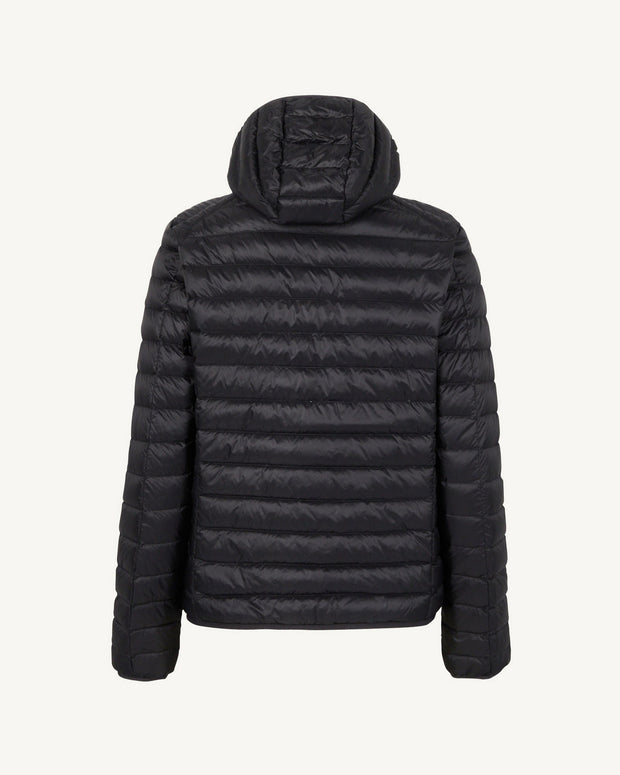 Doudoune légère à capuche Noir Nico