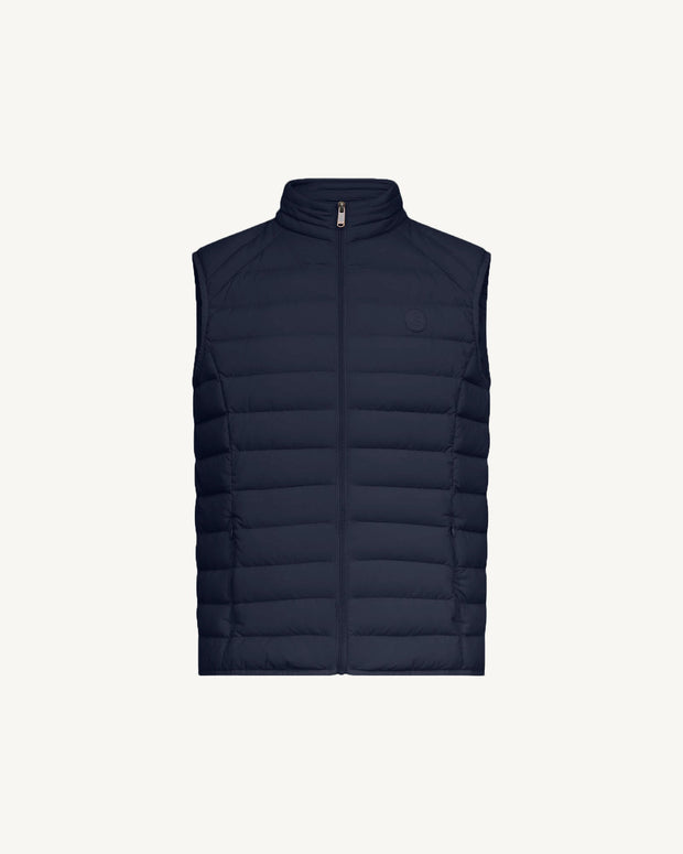 Doudoune sans manches stretch Marine Arafo