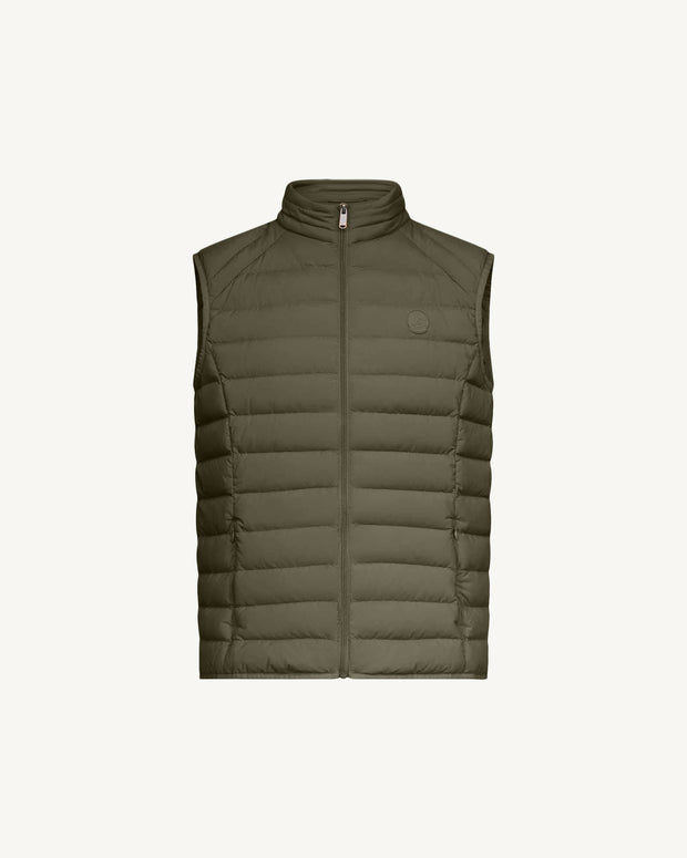 Doudoune sans manches stretch Army Arafo