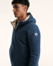 Doudoune ultralégère réversibles Marine/Beige Chicago 2.0