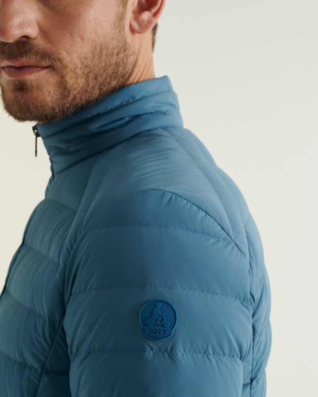 Doudoune légère stretch Bleu jeans Aragon