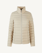 Doudoune stretch légère Beige Maia