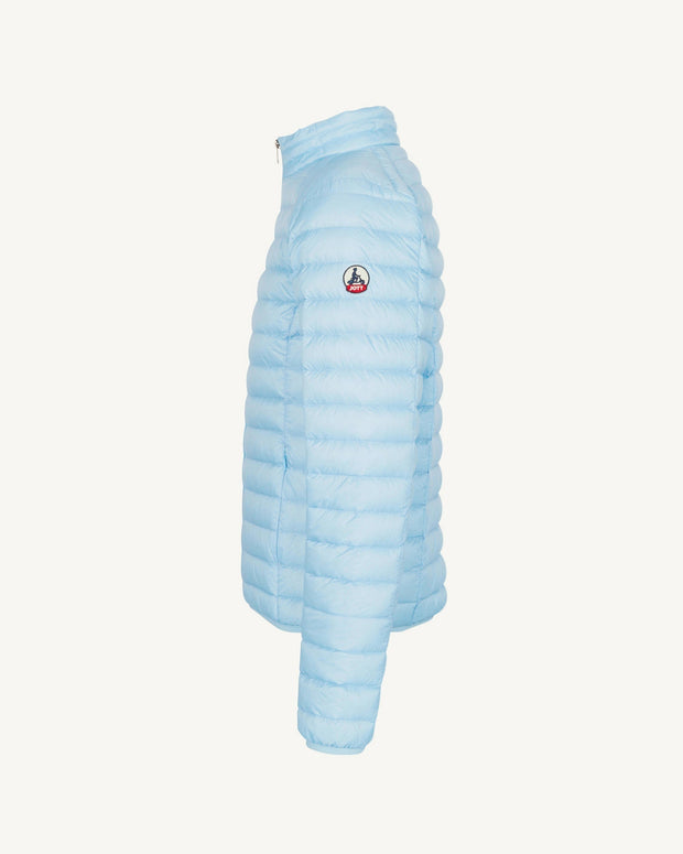 Doudoune légère Bleu céleste Mat