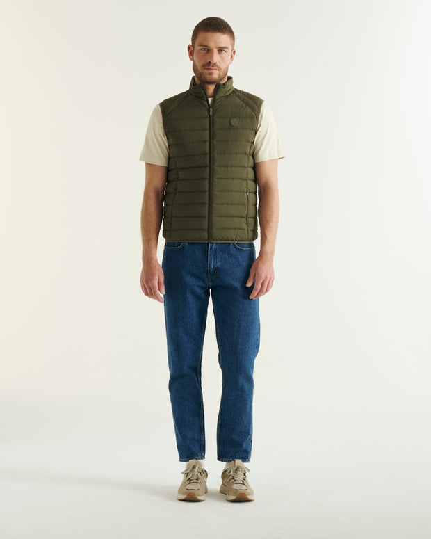 Doudoune sans manches stretch Army Arafo
