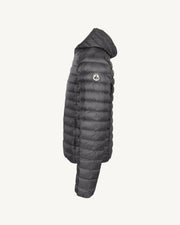 Doudoune légère à capuche Anthracite Nico