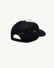 Casquette bicolore à filet Noir/Blanc/Noir Sail