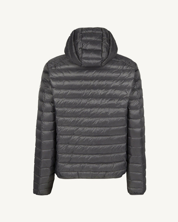Doudoune légère à capuche Anthracite Nico