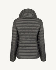 Doudoune légère à capuche Anthracite Cloe
