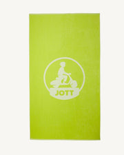 Serviette de plage en éponge Vert acide Beach