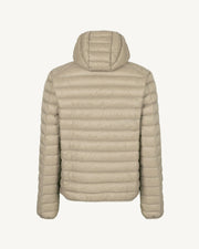 Doudoune légère à capuche Beige Nico