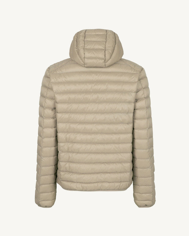 Doudoune légère à capuche Beige Nico