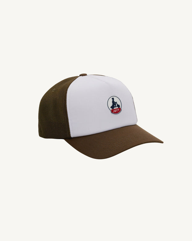 Casquette bicolore à filet Army/Blanc/Army Sail