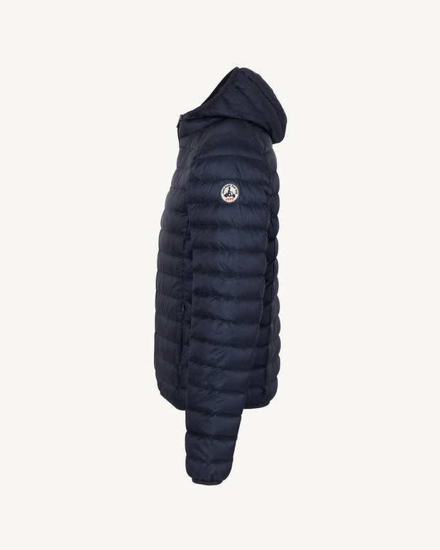 Doudoune légère à capuche Marine Nico